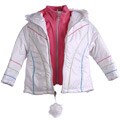 KC Collection Toddler Girl's Inset Vestee Parka