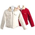 KC Collections Girl's Sherpa Trimmed Corduroy Jacket
