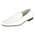 Prada Men's White Leather Loafers