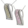 Sterling Silver Cubic Zirconia Necklace