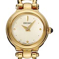 Seiko Women's Goldtone Champagne Quartz Watch