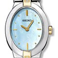 Seiko Women's Two-tone Blue MOP Dial Quartz Watch