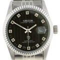 Croton Men's Quartz with Diamonds Dress Watch