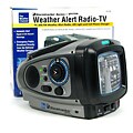 Storm Tracker Plus Weather Band w/ TV, Light, Radio