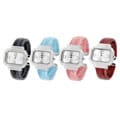 Geneva Platinum Women's Rectangular Cuff Watch