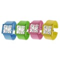 Geneva Platinum Women's Colored Cuff Watch