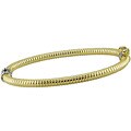 14k Two-tone Gold Baby Bangle Bracelet
