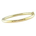 14k Two-tone Gold Bangle Bracelet
