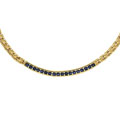 Maddy Emerson 18k Goldplated Sterling Silver Sapphire Necklace