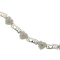 Maddy Emerson Sterling Silver Heart and Love Bracelet