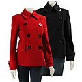 Marvin Richards Women's Cashmere Blend Peacoat