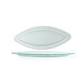 Fusion Mixtos Frosted Oval Plate (Case of 6)