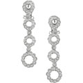 18k White Gold 3/4ct TDW Diamond Drop Earrings