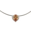 Maddy Emerson Cognac Cubic Zirconia Necklace