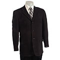 Pierre Cardin Men's Black Corded Silk Sport Coat
