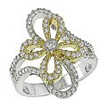 18k Two-tone Gold 1/2ct TDW Diamond Ring (H-I-J, I1-2)