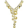 14k Yellow Gold Circle Necklace
