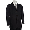 Pierre Cardin Men's 3-button Black Blazer
