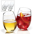 Anchor Hocking 8-piece Stemless Wine Glass Set (Case of 3)