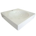 Beverly Hills White Lavatory Vessel