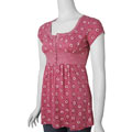 Self Esteem Junior's Floral Print Tunic Top