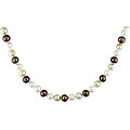 Cultured South Sea and FW Pearl Necklace (9-10mm)