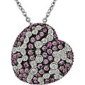 18k Gold 1/3ct TDW Diamond Sapphire Necklace (HIJ, I1-2)