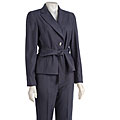 Larry Levine Women's Wrap 2-piece Pantsuit
