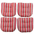 All Weather UV Resistant Chair Cushions (Set of 4)