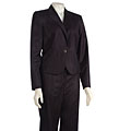 Larry Levine Subtle Stripe 2-piece Pantsuit
