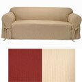 Herringbone Loveseat Slipcover