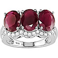 14k Gold Ruby 5/8ct TDW Diamond Ring (H-I-J, I1-2)