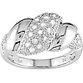 18k White Gold 3/8ct TDW Diamond Ring