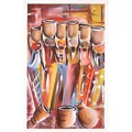 Thom Simon 'Ladies with Pots' Unframed Art (Malawi)