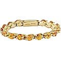 18k Yellow Gold Yellow Sapphire Eternity Band