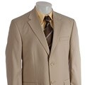 Nautica Men's Tan 2-button Wool Suit