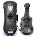 Emergency Crank Flashlight with Radio