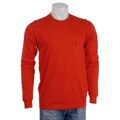 Bass Pro Men's Red Long-sleeve Pocket Tee Shirt