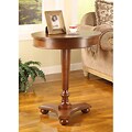 Inlaid Sunburst Round Pedestal Table