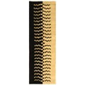 Rodeo Drive Black and White Runner Rug (2'6 x 8')