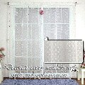Beautifully Jaquard Lovely Dot Sheer Lace Curtain