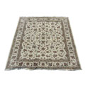 Chinese Sino Tabriz Hand-knotted Silk/ Wool Rug (9' x 12')