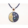 Tagua Nut Moon Pendant (Indonesia)