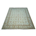 Iranian Vegetable-dyed Ivory Rug (12'1 x 16'4)