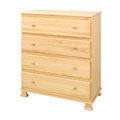 Park Four-drawer Natural Dresser