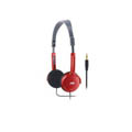 JVC HAL50R Red Lightweight Headphones