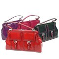 XOXO Charlotte Patent Leather Doctor's Handbag
