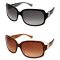 Coach Belle Women's Oversized Plastic Sunglasses