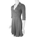 Body Central Women's Wrap Bodice 3/4-sleeve Dress