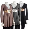 Crimson & Clover V-neck Dress